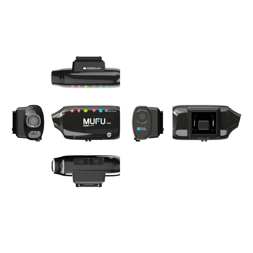 กล้องติดหมวกกันน็อค MUFU V40s (No Card)