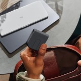 เมาส์ไร้สาย Logitech Mouse Mobi Fold Graphite