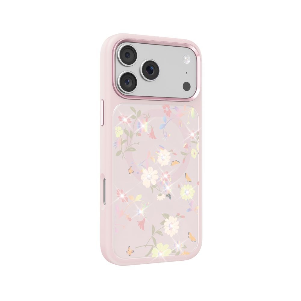 Mutural เคส iPhone 17 Pro Max Flora Story - Pink Blooms