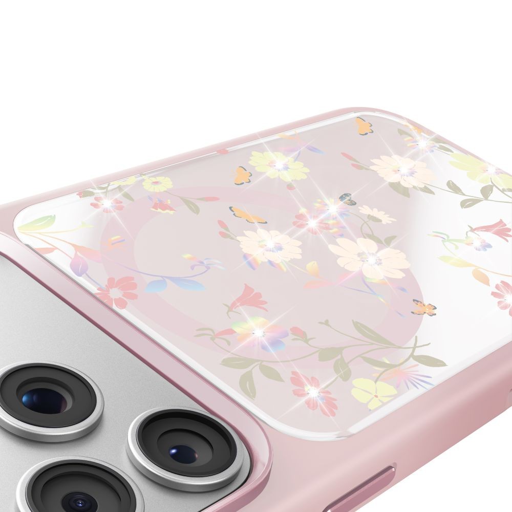 Mutural เคส iPhone 17 Pro Max Flora Story - Pink Blooms