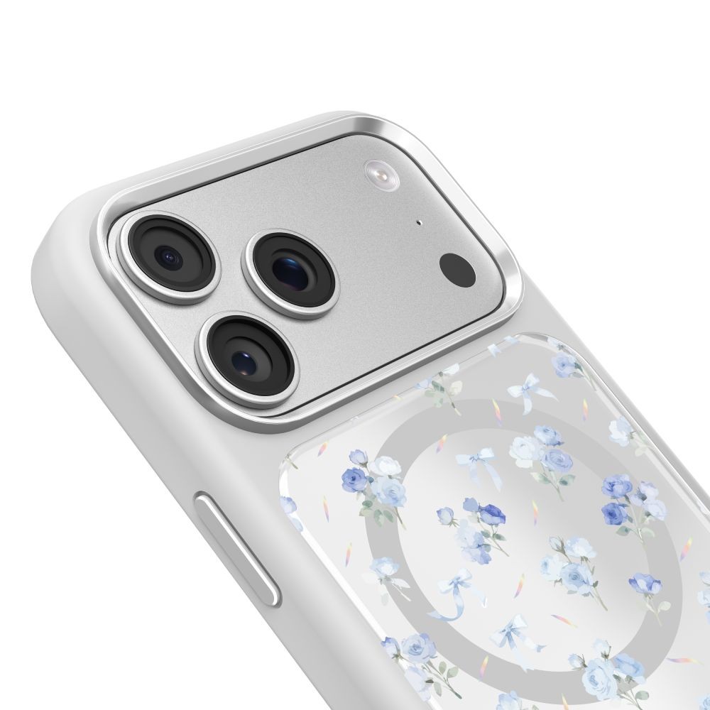 Mutural เคส iPhone 17 Pro Max Flora Story - White Romantic