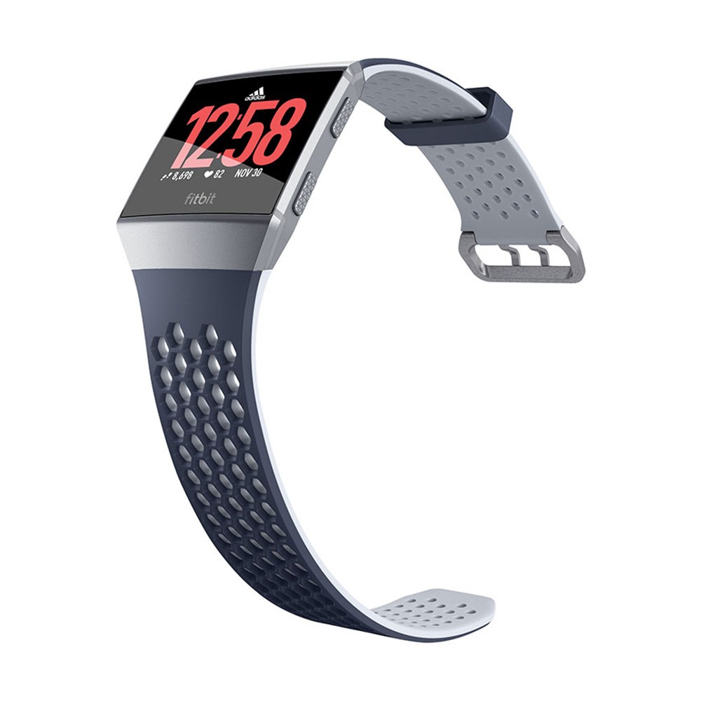 นาฬิกาสมาร์ทวอทช์ Fitbit Ionic Adidas Edition - Ink Blue &amp; Ice Gray ...