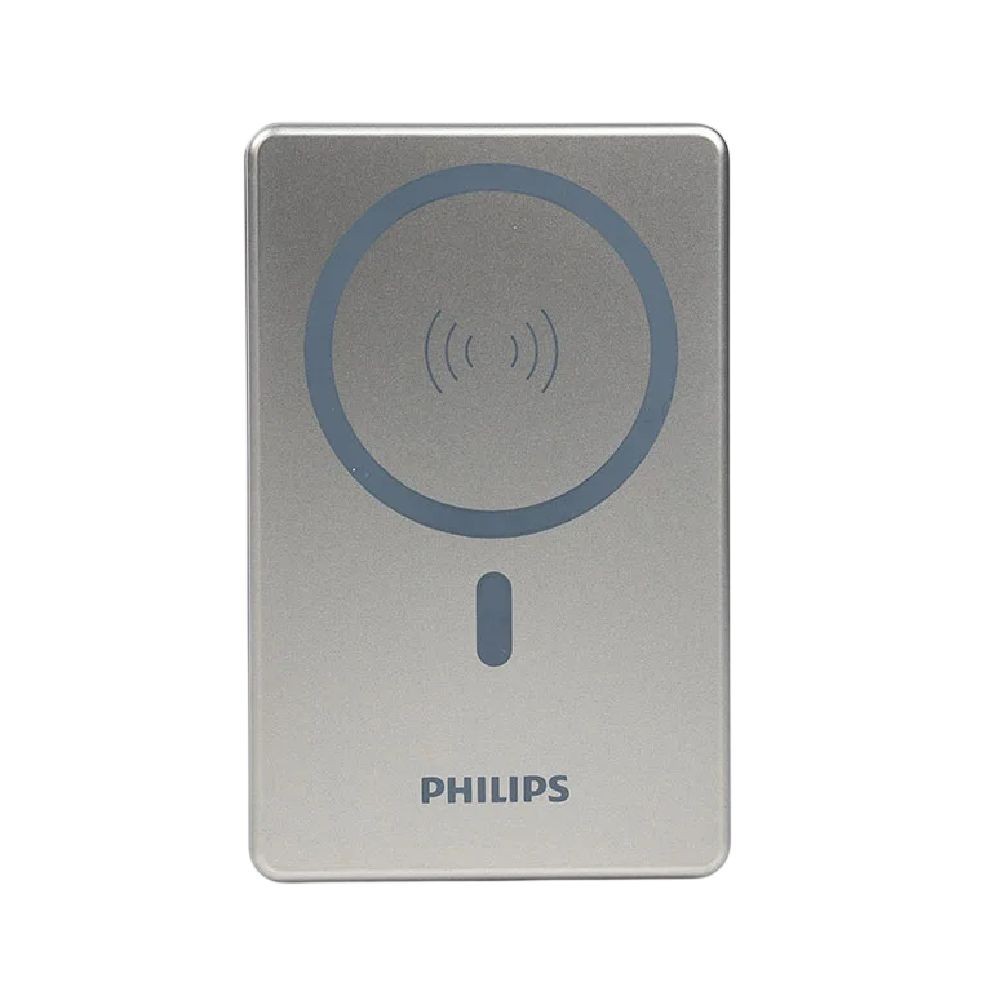 พาวเวอร์แบงค์ Philips 10000mAh DLP9310 Magsafe Silver