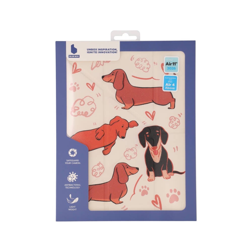 Blue Box เคส iPad Air6/7/8 11 2026 (M2/M3/M4) Y Model Art Collector - Sausage Dog