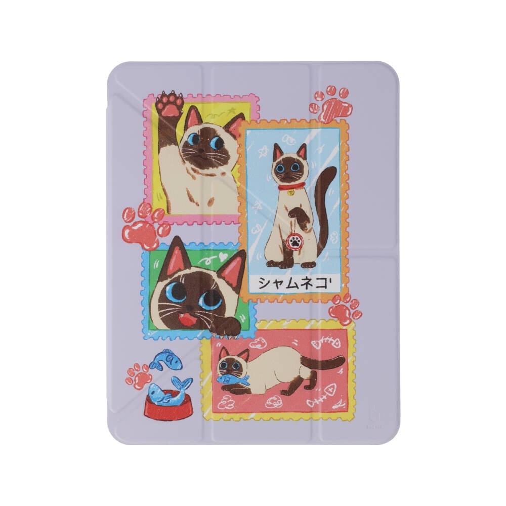 Blue Box เคส iPad Air6/7/8 11 2026 (M2/M3/M4) Y Model Art Collector - Vichianmas Cat