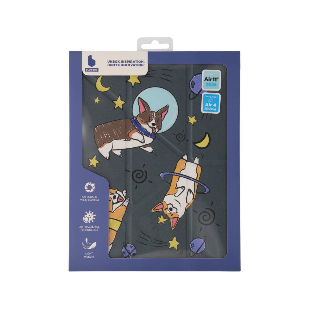 Blue Box เคส iPad Air6/7/8 11 2026 (M2/M3/M4) Y Model Art Collector - Corgi Dog