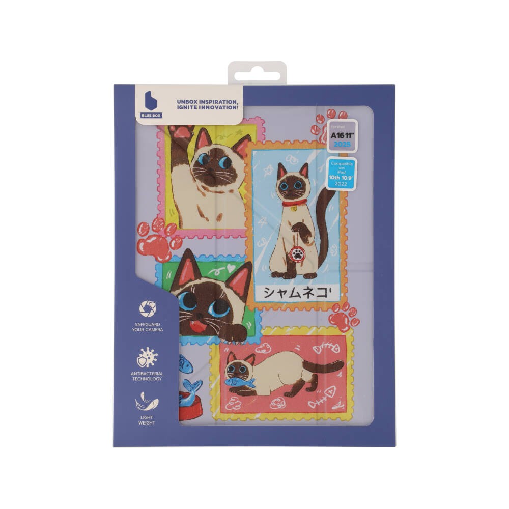 Blue Box เคส iPad Gen 10/11th Y Model Art Collector - Vichianmas Cat