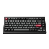 คีย์บอร์ดเกมมิ่ง Keychron C75 TMR 8K Wired Magnetic Keyboard Rapid Trigger Gasket mount - Carbon Black