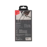 สายชาร์จ TECHPRO 4-in-1 Multifunctional Cable 60W Fast Charge & Data 1.2M Black