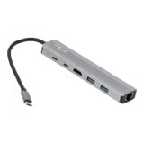 Blue Box USB Type-C High-Spec Hub 6-in-1 Multifunction Converter (USB3.0*2+HDMI+RJ45 1000Mbps+PD100W+Type-C)