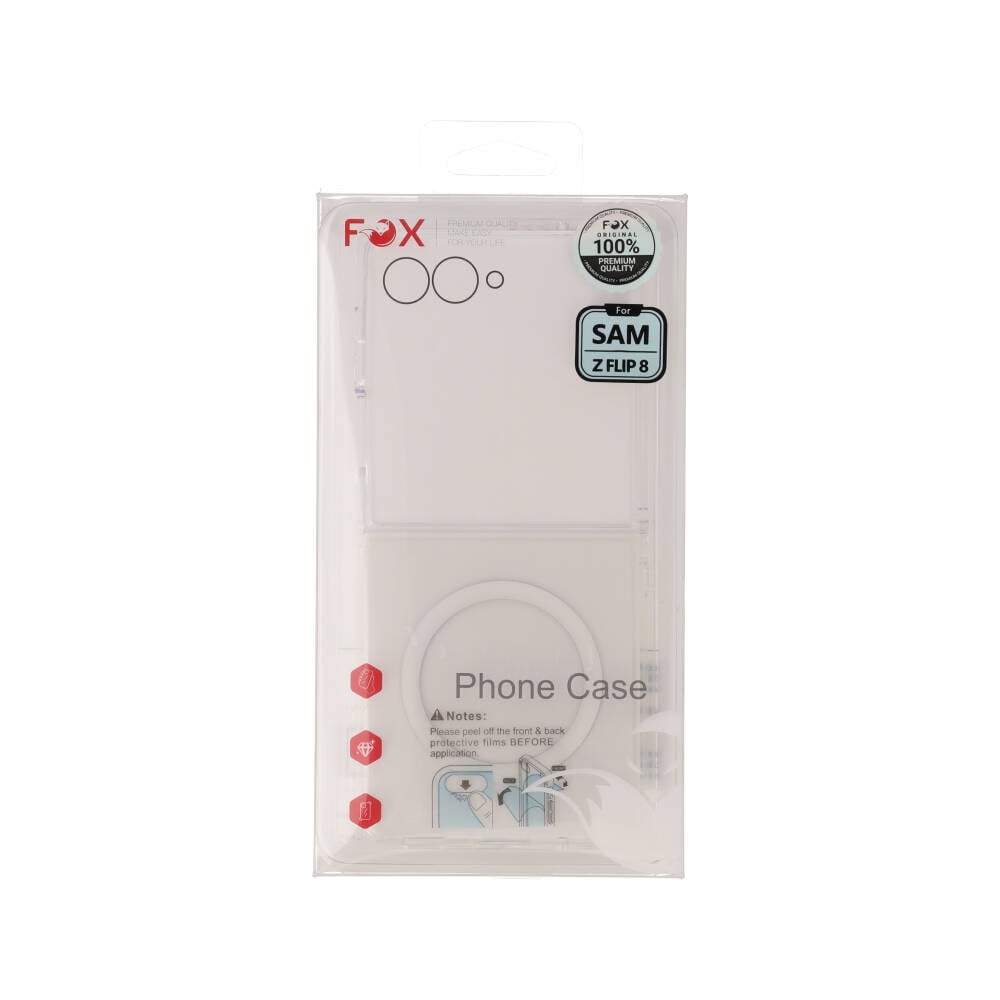 เคส FOX Samsung Z Flip 8 Clear with Magnetic