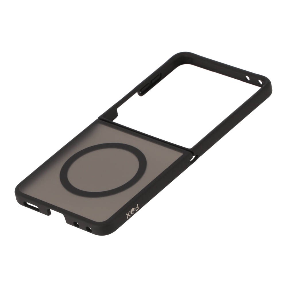 เคส FOX Samsung Z Flip 8 Black Bumper with Magnetic