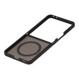 เคส FOX Samsung Z Flip 8 Black Bumper with Magnetic