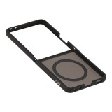 เคส FOX Samsung Z Flip 8 Black Bumper with Magnetic