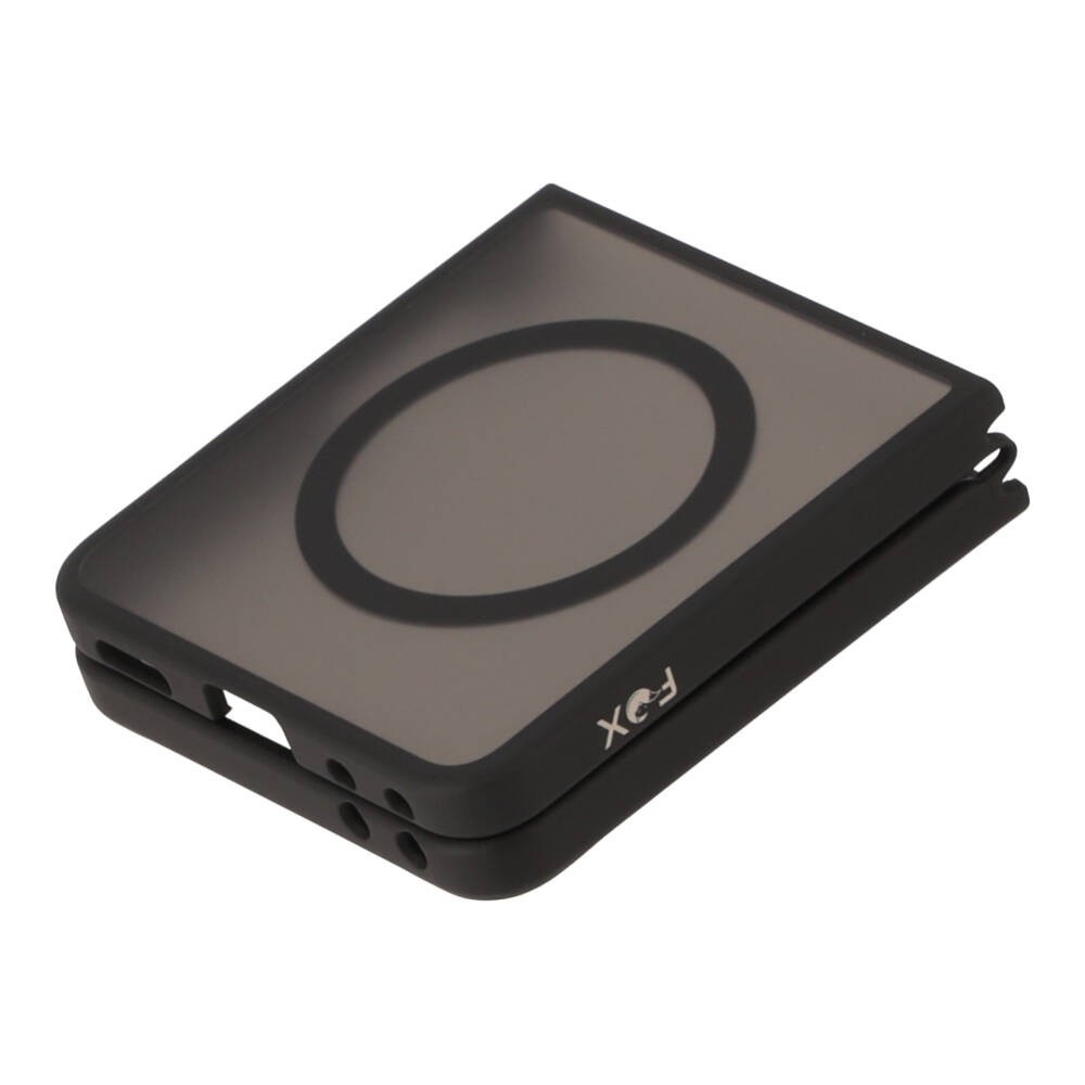 เคส FOX Samsung Z Flip 8 Black Bumper with Magnetic