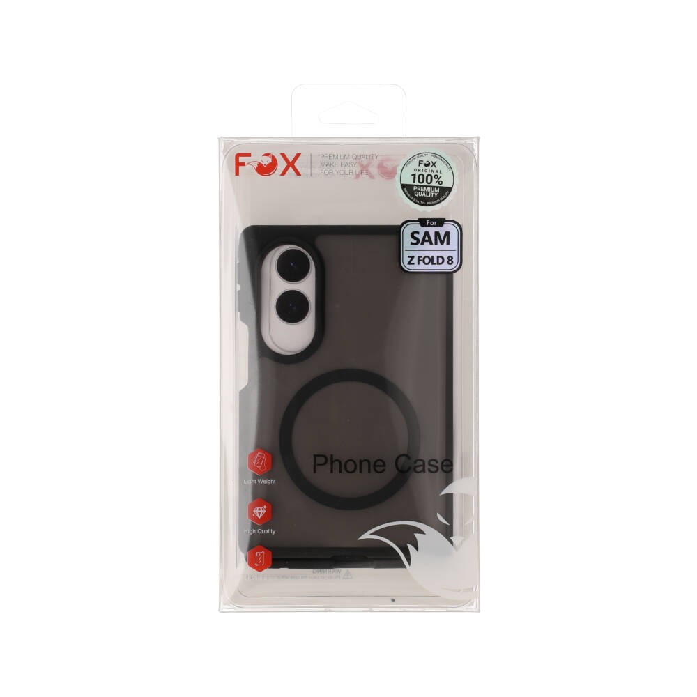 เคส FOX Samsung Galaxy Z Fold 8 Black Bumper with Magnetic