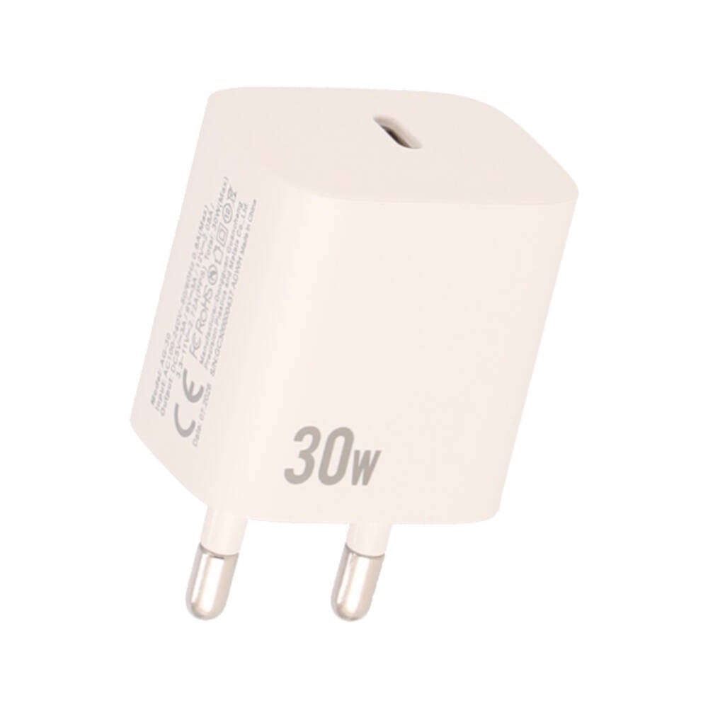 อะแดปเตอร์ Blue Box Wall USB Charger 1 USB-C (PD30W) White (BB-WC07) (TISI)