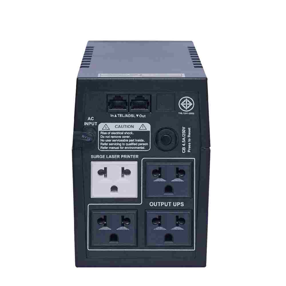 เครื่องสำรองไฟฟ้า CHUPHOTIC UPS MO1000i (1000VA/480W)