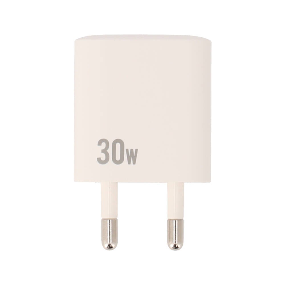 อะแดปเตอร์ Blue Box Wall USB Charger 1 USB-C (PD30W) White (TISI) + USB-C to USB-C Cable White (BB-WC06C) (TISI)