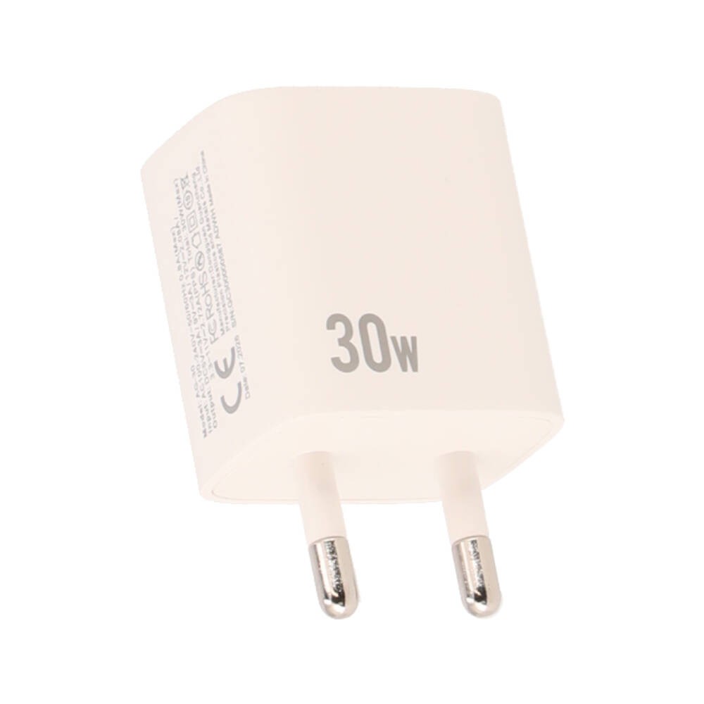 อะแดปเตอร์ Blue Box Wall USB Charger 1 USB-C (PD30W) White (TISI) + USB-C to USB-C Cable White (BB-WC06C) (TISI)