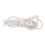 อะแดปเตอร์ FOX Wall USB Charger 1 USB-A (PD18W) / 1 USB-C (PD33W) + USB-C to USB-C Cable 1M. White (AC-314)