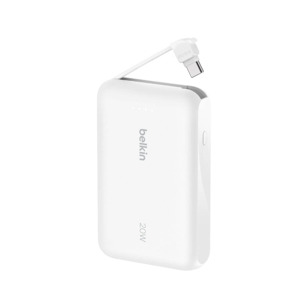 พาวเวอร์แบงค์ Belkin 10,000 mAh รุ่น BPB021fqWH White