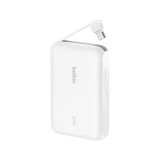 พาวเวอร์แบงค์ Belkin 10,000 mAh รุ่น BPB021fqWH White
