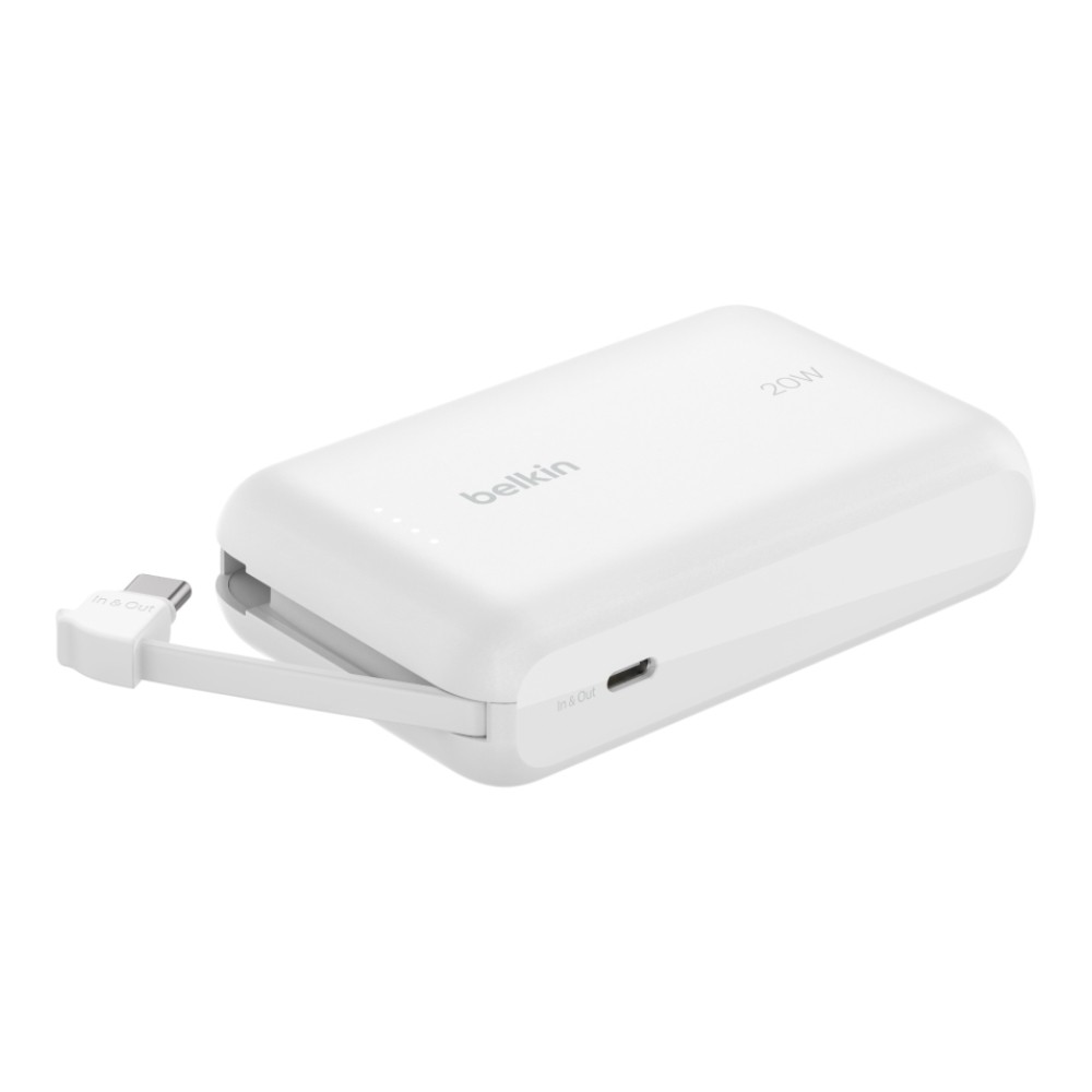 พาวเวอร์แบงค์ Belkin 10,000 mAh รุ่น BPB021fqWH White