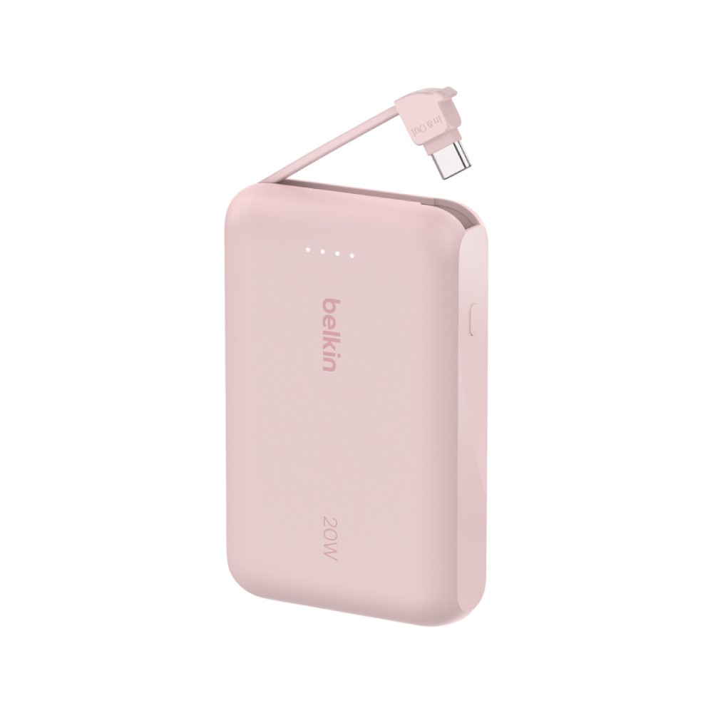 พาวเวอร์แบงค์ Belkin 10,000 mAh รุ่น BPB021fqPK Pink