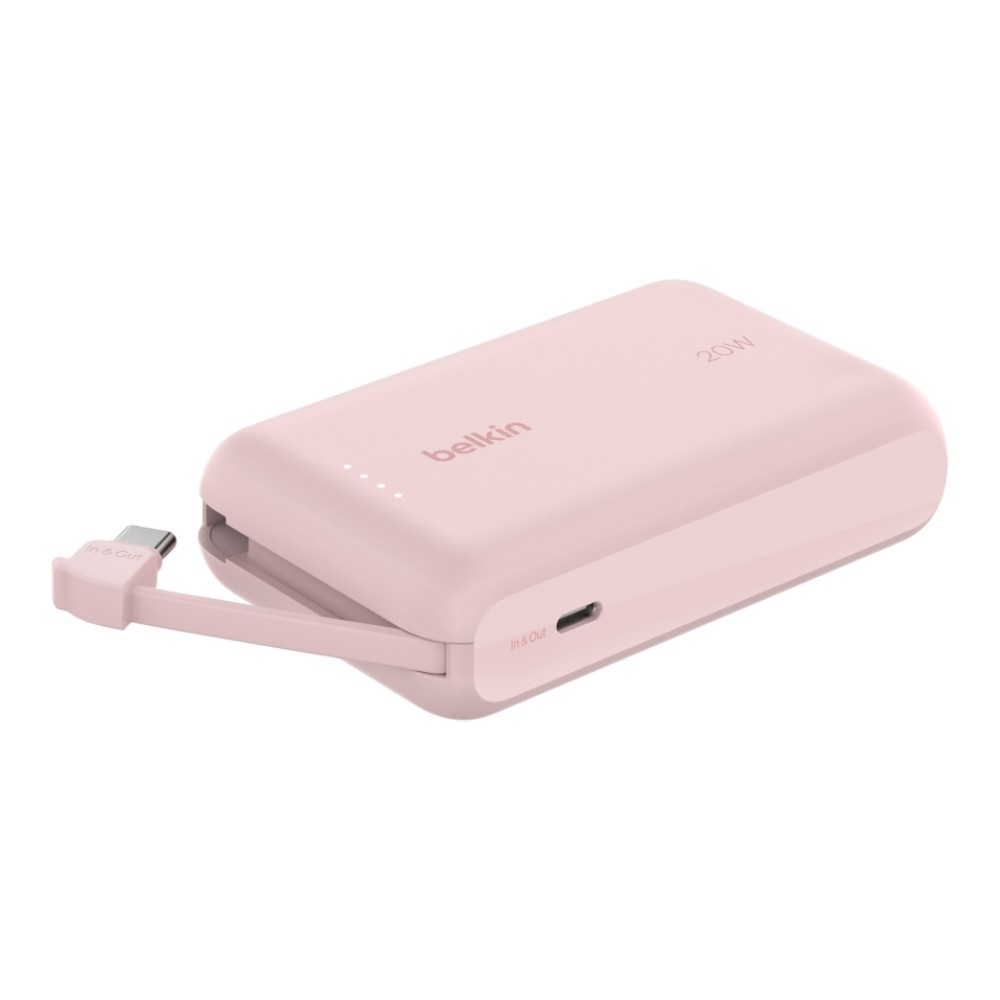 พาวเวอร์แบงค์ Belkin 10,000 mAh รุ่น BPB021fqPK Pink
