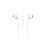 หูฟัง FOX 2-in-1 Wired Earphones Type-C and Lightning with Mic & Volume Control (P95) White