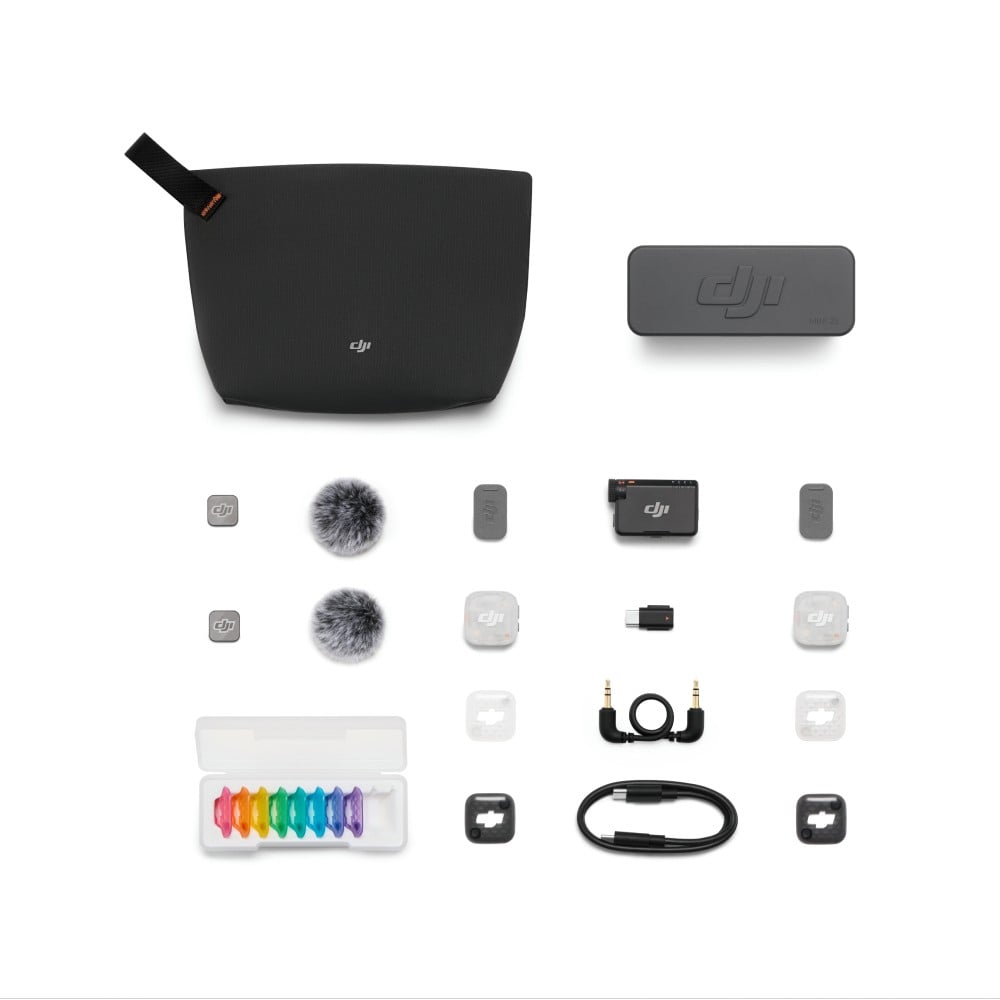 ไมโครโฟน DJI Mic Mini 2S (2 TX + 1 RX + Charging Case)