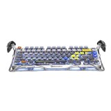 คีย์บอร์ดเกมมิ่ง GravaStar Wireless Gaming Keyboard Mercury K1 Pro