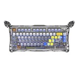 คีย์บอร์ดเกมมิ่ง GravaStar Wireless Gaming Keyboard Mercury K1 Pro