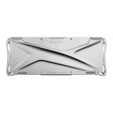 คีย์บอร์ดเกมมิ่ง GravaStar Magnetic Gaming Keyboard Mercury V60 Pro - Chrome Silver