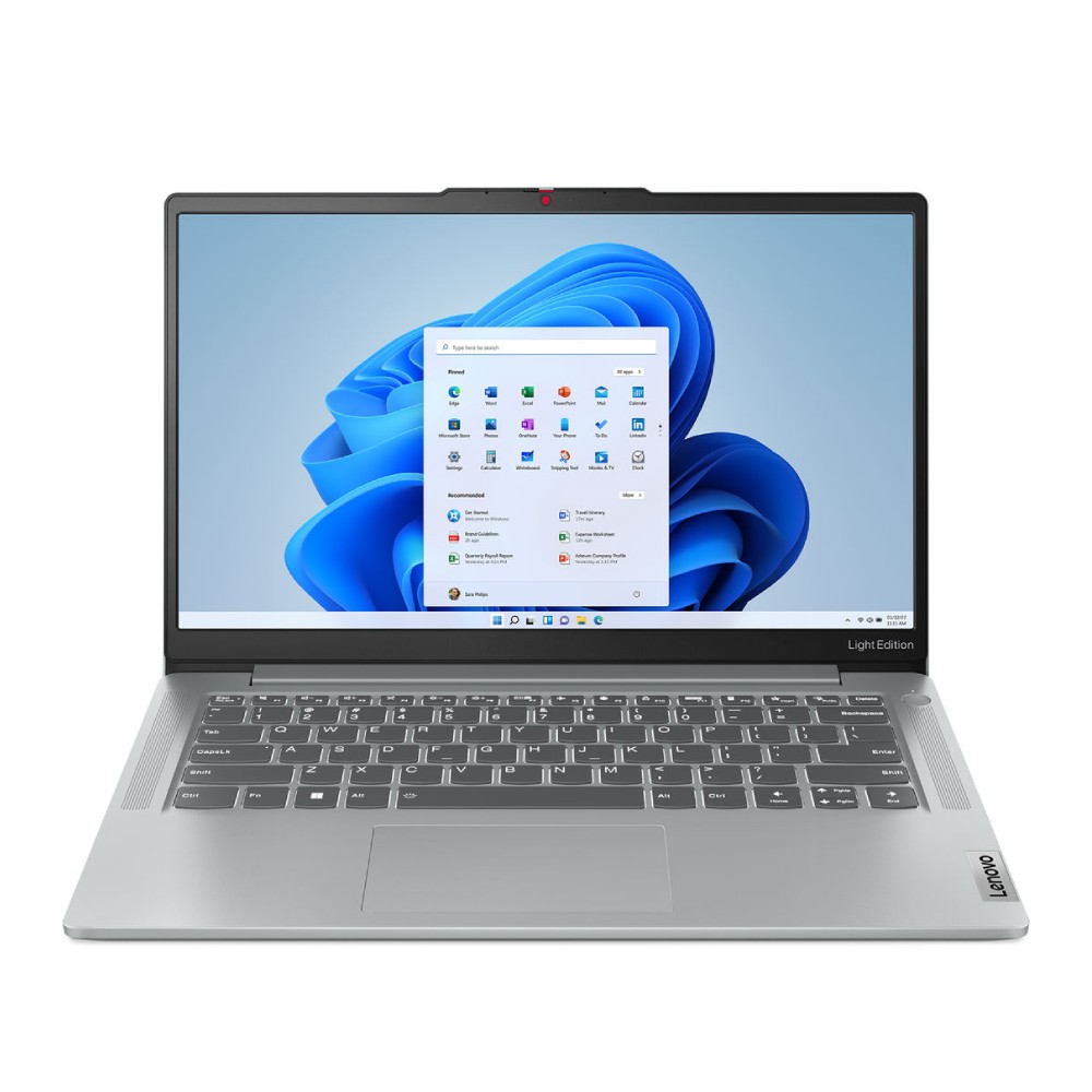โน๊ตบุ๊ค Lenovo IdeaPad Slim 3 14AMN8-82XN00G8TA Gray