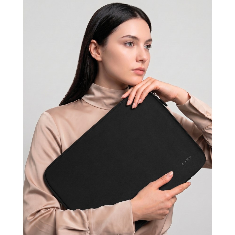 กระเป๋าแมคบุ๊ค LAUT Macbook Sleeve 16 inch Huex Black