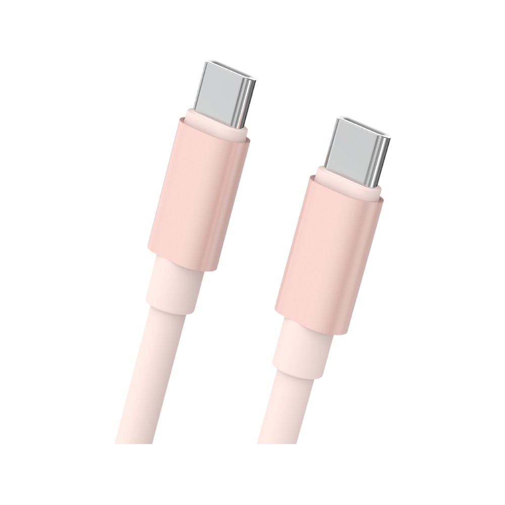 VEGER x Disney สายชาร์จพวงกุญแจ USB-C to USB-C 65W DATA 0.3M Mickey Pink (M9) (VU-CC23)