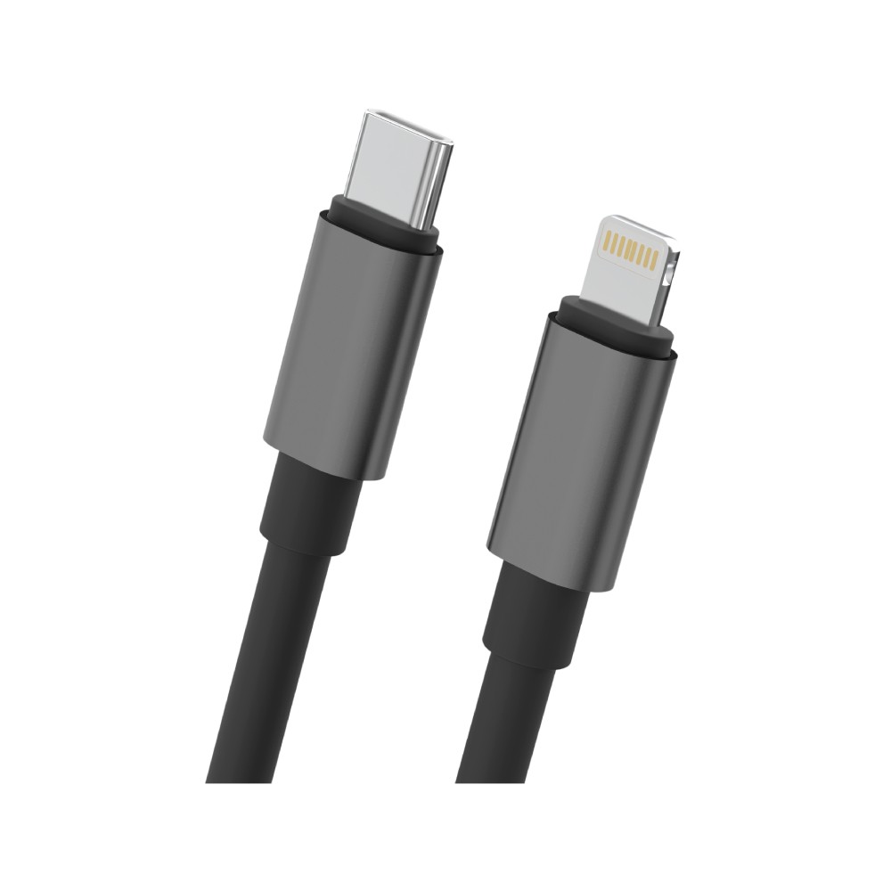 VEGER x Disney สายชาร์จพวงกุญแจ USB-C to Lightning 27W DATA 0.3M Toy Story Black (T1) (VU-CL23)