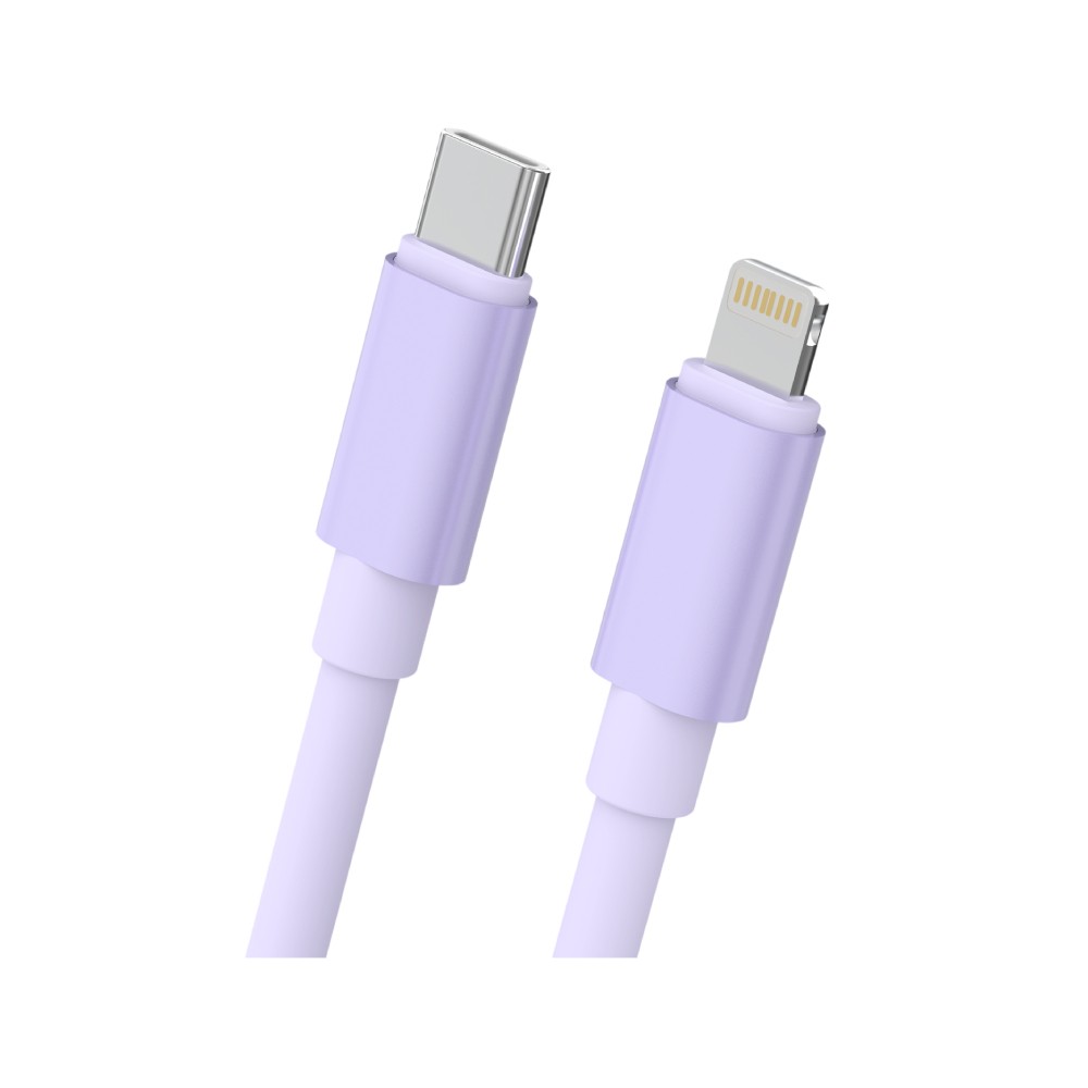 VEGER x Disney สายชาร์จพวงกุญแจ USB-C to Lightning 27W DATA 0.3M Stitch Purple (S13) (VU-CL23)