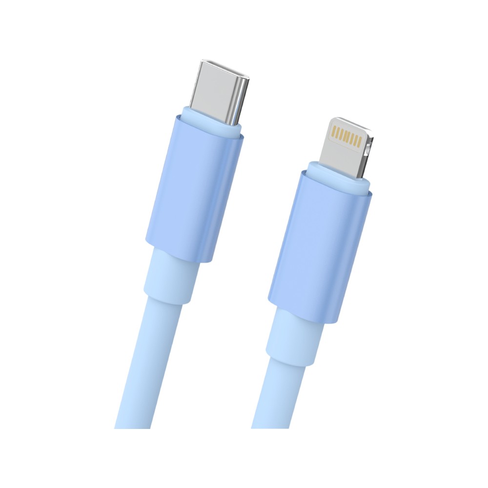 VEGER x Disney สายชาร์จพวงกุญแจ USB-C to Lightning 27W DATA 0.3M Mickey Blue (M10) (VU-CL23)