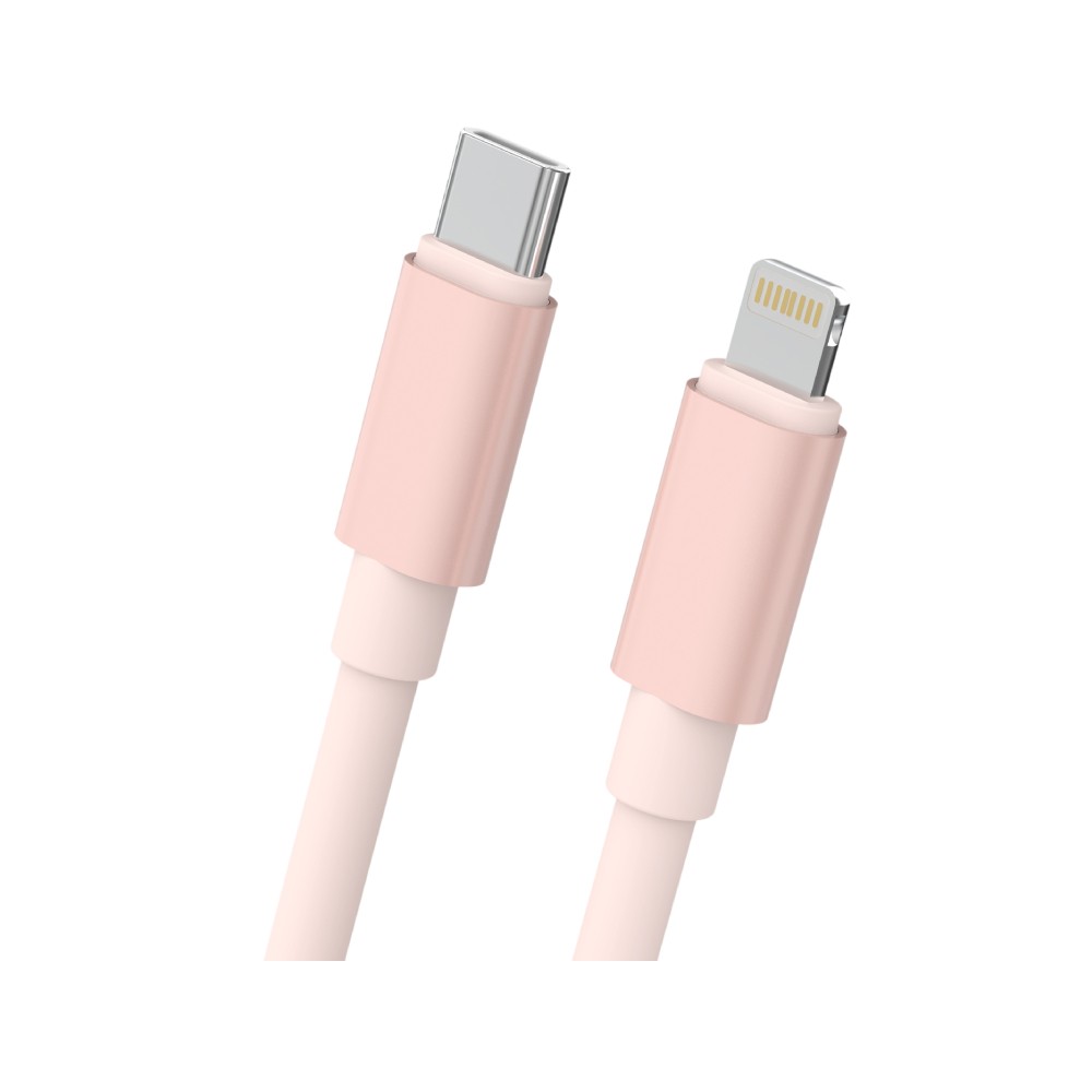 VEGER x Disney สายชาร์จพวงกุญแจ USB-C to Lightning 27W DATA 0.3M Mickey Pink (M9) (VU-CL23)