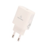 อะแดปเตอร์ TECHPRO Wall USB Charger 1 USB-C (PD25W/GAN) White (AC-219) (New TISI)