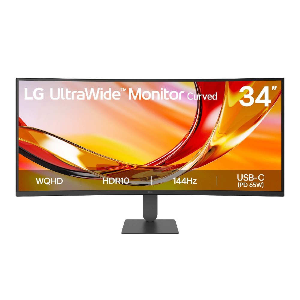 จอมอนิเตอร์ LG 34U640B-B (VA 2K 144Hz AMD FreeSync Premium USB-C 65W Curved)