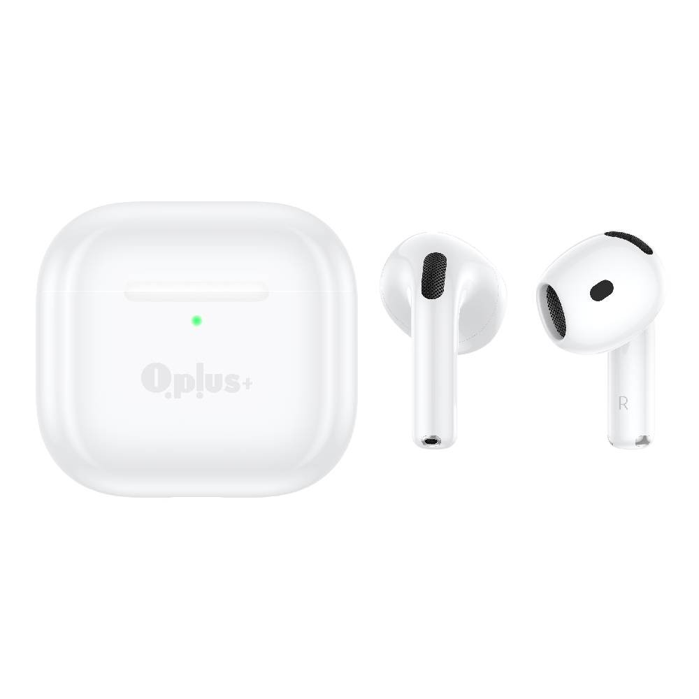 หูฟังไร้สาย QPLUS TWS BT6.0 True Wireless Stereo ANC QPOD White