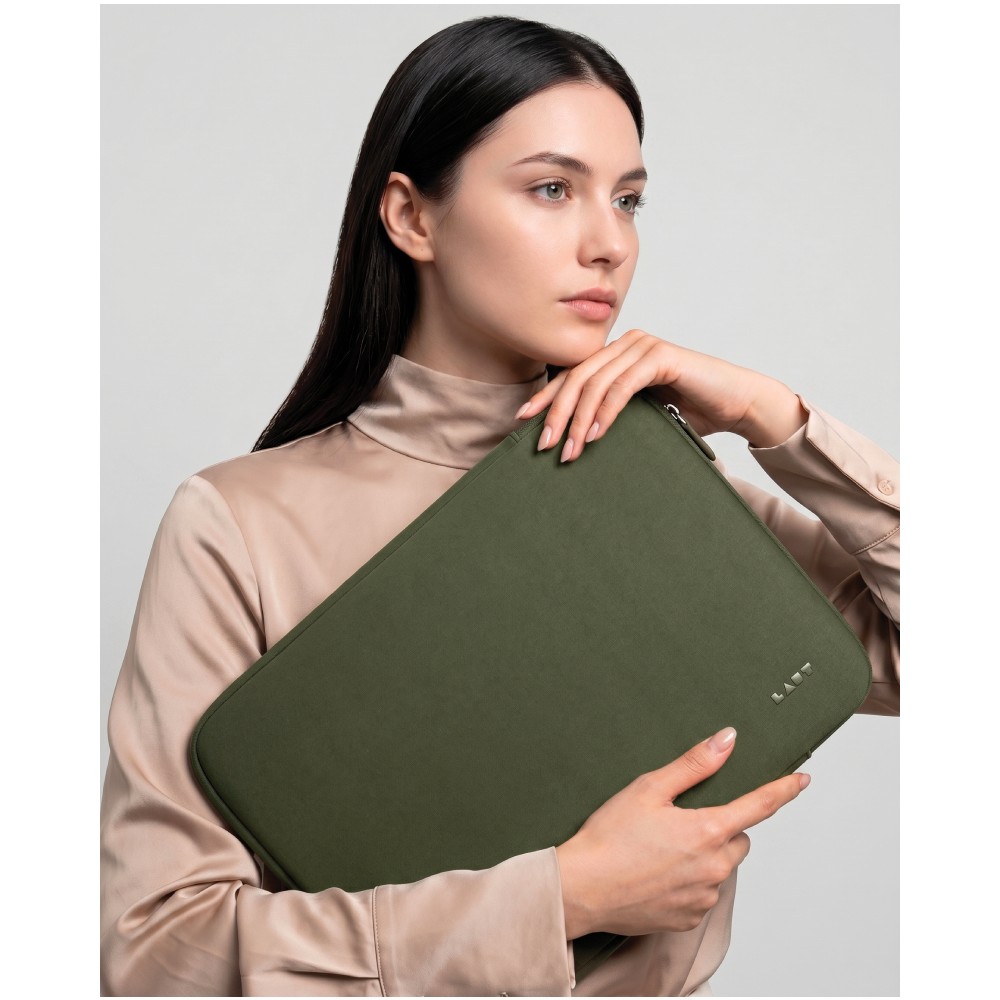 กระเป๋าแมคบุ๊ค LAUT Macbook Sleeve 14 inch Huex Olive