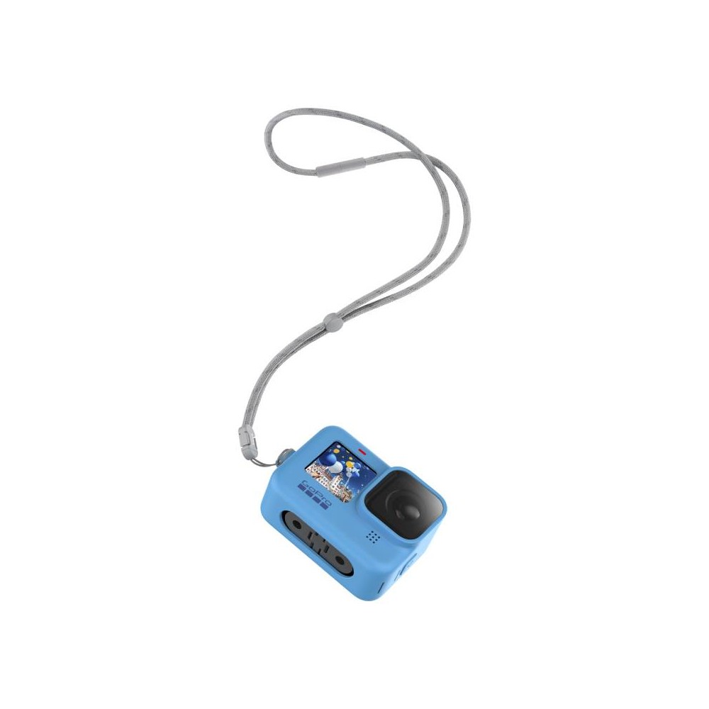 เคสกล้อง GoPro Sleeve + Lanyard for HERO12/11/10/9 Blue