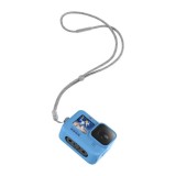 เคสกล้อง GoPro Sleeve + Lanyard for HERO12/11/10/9 Blue