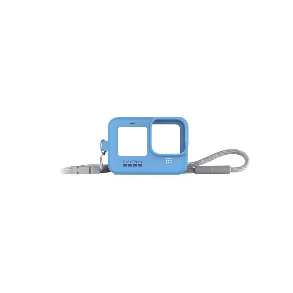 เคสกล้อง GoPro Sleeve + Lanyard for HERO12/11/10/9 Blue