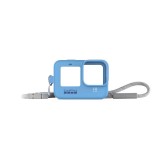 เคสกล้อง GoPro Sleeve + Lanyard for HERO12/11/10/9 Blue